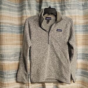 Patagonia Gray Women's Better Sweater® 1/4-Zip Fleece